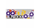 FMS Decal Sheet (for P-51D (Red Tail) (Duchess Arlene)