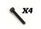 Backplate Screws For Fastrax Torque Starts M2.5 X 16mm (4)