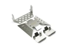 Fastrax SCX10 III Stainless Steel Chassis Armor Skid Plate K