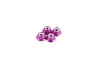 Fastrax M4 Purple Flanged Locknuts