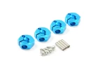 Fastrax Tamiya TT-02 Aluminium 12mm Wheel Hexes (4)