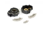 Fastrax TRX-4 Brass BK Portal Drive Housing Outer F/R (2)