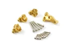 Fastrax TRX-4 Brass Front/Rear Link Mount Set