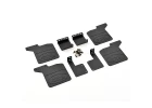 Fastrax TRX-4 Rubber Mudflaps + Alloy Mounts For TRX-4 Land Rover Defender