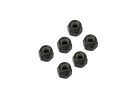 FTX Nylon Nut M4 (6Pc) - Black