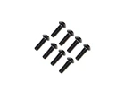 FTX Button Head Hex Screw M4 X 12mm (8Pc)