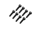 FTX Cap Head Hex Screw M4X12mm (8Pc)