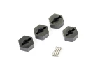 FTX Outback 3 Wheel Hex W/Pin (4Pc)