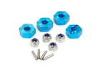 FTX Rokatan/Ramraider Aluminium Wheel Hexes (4)