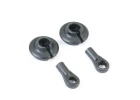 FTX Ramraider Shock Cups + Ends (2Pc)