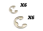 FTX E-Clips-2.5mm - 4mm
