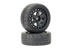 FTX Stinger Front 26mm Rubber Wheel/Tyres (2)