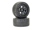 FTX Stinger Rear 32mm Rubber Wheel/Tyres (2)