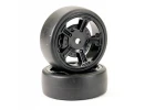 FTX Havok Drift Slick Wheels + Tyres (2)