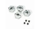 FTX Ruffneck Aluminium Wheel Hexes (4Pc)