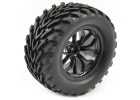 FTX Bugsta Mounted Wheel/Tyre Complete Pair - Black