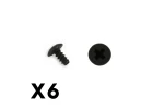 FTX Umbrella Head Screw M3 X6mm