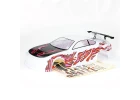 FTX Banzai Pre-Painted Body Shell W/Decals + Wing - White