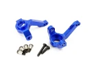 FTX Mauler Aluminium Steering Block Carriers (2Pc) - Blue