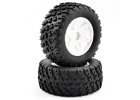 FTX Comet Desert Buggy Front Mounted Tyre + Wheel White