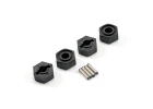 Fastrax FTX Fury Wheel Hex W/2X10 Pins (4Pc)
