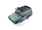 FTX Mini Outback 2.0 Paso Lexan Body/Cage/LED - Grey