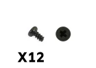FTX Tracer Pan Head Self Tapping Screws Pbho2.3*4mm