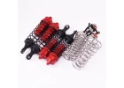 Big Bore Shock Set - Red Aluminium - 2 Front And 2 Rear - Fit 3S Arrma Cars