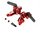 Front Steering Knuckles - Red Aluminium - 4S / Kraton