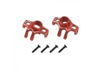Front Hubs - Red Aluminium - 1:18 Grom