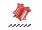 Rear Gearbox Cover - Red Aluminium - Grom
