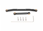 Steering Link Set Black Alloy AX/SCX24