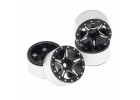 5 Spoke B lock Aluminium Wheels 4pcs SCX24