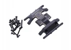Centre Skid Plate Black Brass SCX24