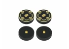 Axle Weight - Black Brass 4mm - 4pcs SCX30