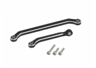 Aluminium Steering Link Set - Black SCX30