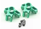 Steering Knuckles Green Aluminium (2) - LMT Mini