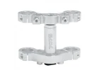 Aluminium Triple Clamp Set - Promoto - Silver