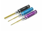 RC Overhaul Mini Tool Set - 1.3mm + 2.0mm Philips + 3.0mm Mini Nut Driver (SCX30)