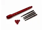 Multi-Tool - PH1.5/2.0 - T4 - 1.3Hex - M2 nuts - Red SCX30
