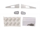 Hood Trim Fittings Silver TRX-4M