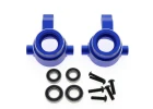 Steering Knuckle - Fr Blue Aluminium w/brgs (2) Sledge