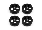 1:8 Buggy On Road Wheel And Tyre Pre Mounted Set - Black (4)