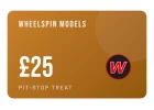 Wheelspin Models £25 Gift Voucher Certificate