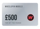 Wheelspin Models £500 Gift Voucher Certificate