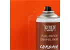 Guild Materials Gloss Enamel Fuel-Proof Paint Chroma Orange (400ml Aerosol)