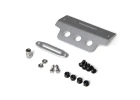 GMade Aluminium Skid Plate Silver For Gs01 Front Bumper
