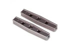 GMade Gs01 Machined M3 54mm Upper Link (Titanium Grey) (2)