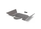 GMade Gr01 Aluminium Skid Plate (Titanium Gray)