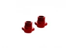 ARAC9416 Arrma Aluminium Wheel Hex 17mm (16.5mm Thick, Red) (2Pcs)